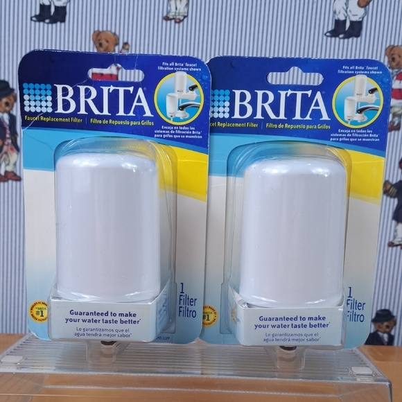 Brita set of 2 on top facet filtration replacement filter models FF-100 OPFF-100 - Picture 1 of 6